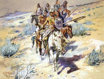 Charles Marion Russell : Return of the Warriors